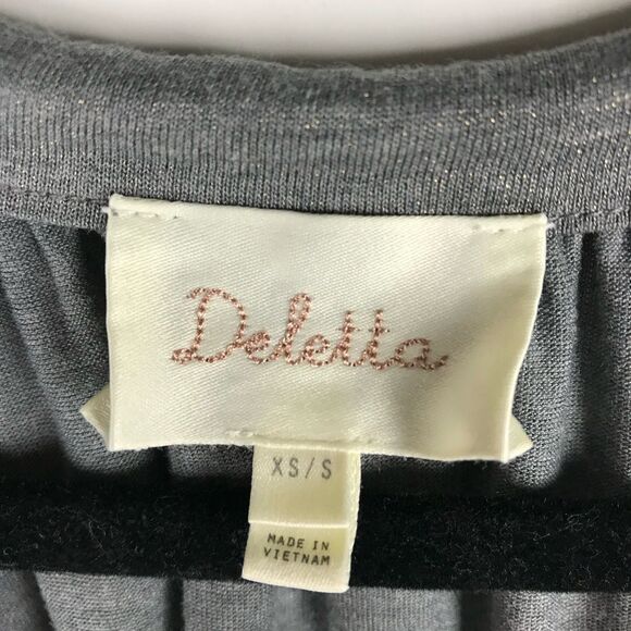 Anthropologie cold shoulder shimmer blouse - Picture 7 of 7